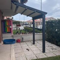 Pergotenda motorizzata luci led