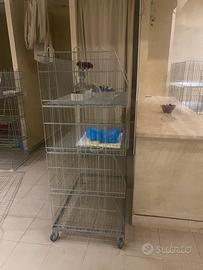 Cesti contenitori in metallo