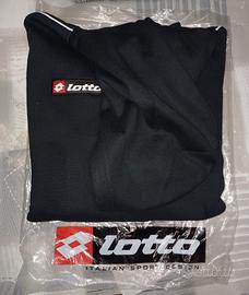 Felpa nera Lotto con cappuccio