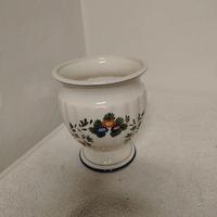 vaso in ceramica dipinto a mano 