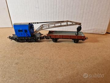 Marklin H0 Carro Gru Con Appoggio 4611 e 4503 Rif 