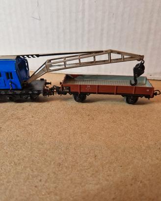 Marklin H0 Carro Gru Con Appoggio 4611 e 4503 Rif 