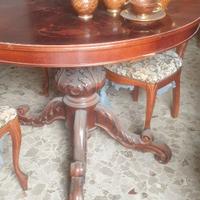 Tavolo vintage stile Luigi Filippo '800