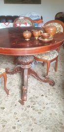 Tavolo vintage stile Luigi Filippo '800