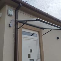 Pensiline tettoie coperture in policarbonato plexi