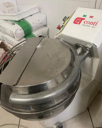 Impastatrice Conti 40kg forcella 2 velocità