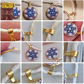 Ciondolo Murrina in oro 18k