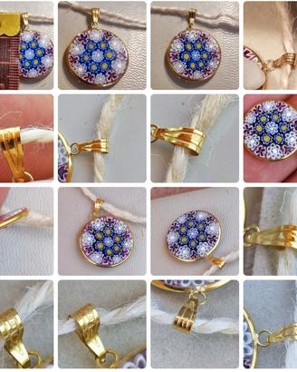 Ciondolo Murrina in oro 18k