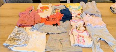 set abbigliamento invernale bimba taglia 74 cm