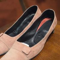 Decoltè scamosciate basso Vintage Donna