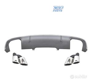 DIFFUSORE PER AUDI A4 SEDAN AVANT 16- SLINE TERMIN
