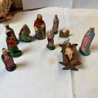 Piccolo gruppo personaggi Presepe