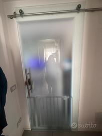 Porta a vetro scorrevole