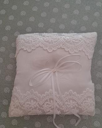 Cuscino porta fede 
