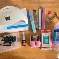 Kit per unghie smalto semipermanente gel