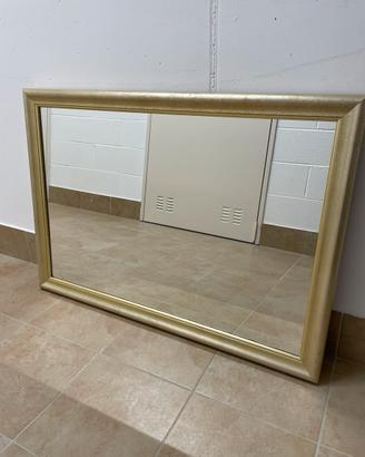 Specchio con cornice in Oro