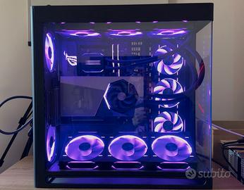 PC con 9800X3D ed RTX 5090 raffreddata a liquido