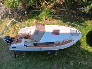 Pilotina, con motore Mercury