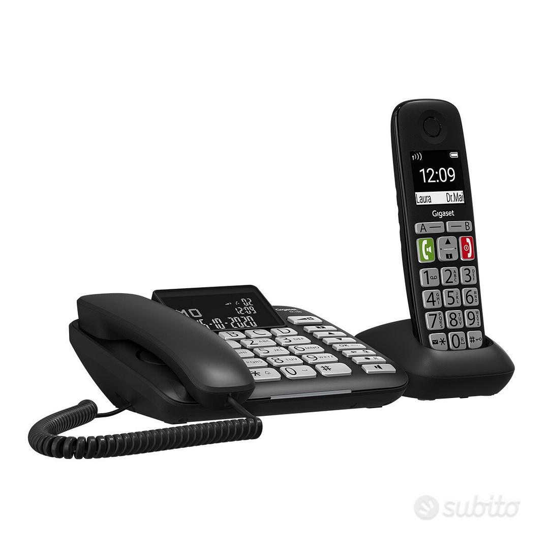 Telefono fisso + cordless Giagaset per anziani - Telefonia In vendita a  Bolzano