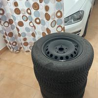 Cerchioni in ferro Golf 7 da 15”