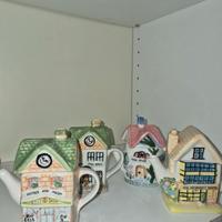teiere in ceramica da esposizione