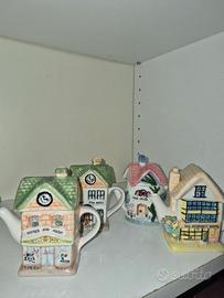 teiere in ceramica da esposizione