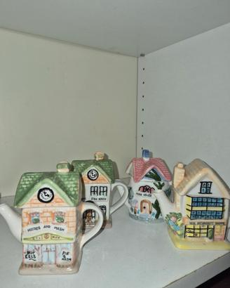 teiere in ceramica da esposizione