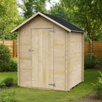 Casetta in legno da giardino Mario 146X130