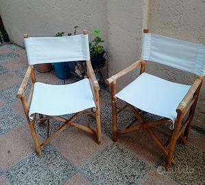 Vintage coppia regista in bambù