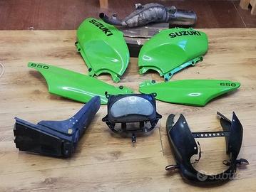 Suzuki 650 XF Freewind - Carene e Marmitta