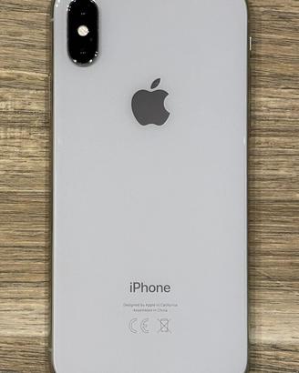 IPhone X 256 gB argento Marcelo Burlon con scatola