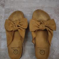 ciabatte anatomiche  con zeppa 