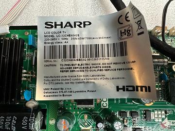 SCHEDA TV SHARP 32"