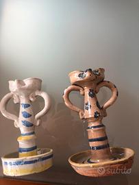 Portacandele ceramica di Vietri