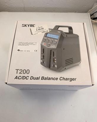Caricatore batterie lipo T200 SkyRC 100W Dual
