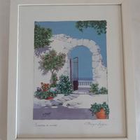 Litografia firmata di Giorgio Zuppini