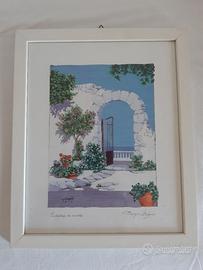 Litografia firmata di Giorgio Zuppini