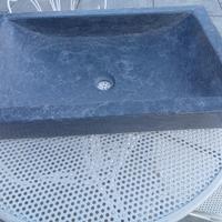 lavello da bagno in marmo