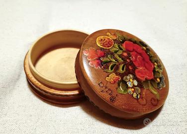 Scatola  legno dipinto Pula ex Jugoslavia