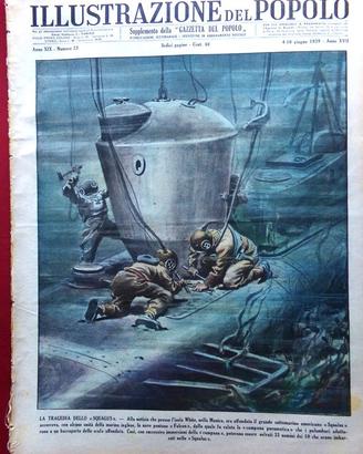 Rivista Illustrazione del Popolo 4 Giugno 1939 Squ