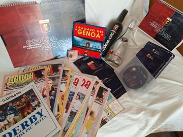 Genoa calcio: distintivo,calendari,CD ecc