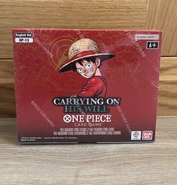 Box Sealed One Piece OP 13 Card Game Bandai Eng 