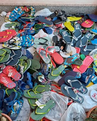 stock infradito uomo/donna paia 180