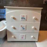 Cassettiera-fasciatoio Picci