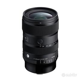 Sigma 17-40mm f/1.8 DC Art Fujifilm X