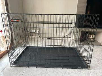 Kennel in metallo per cane di taglia grande