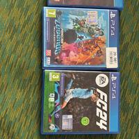 3 giochi ps4 originali titoli come da foto