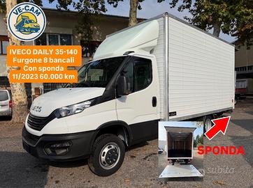 IVECO DAILY 35-140 FURGONE CON SPONDA
