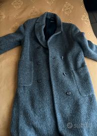 cappotto benetton grigio