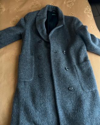 cappotto benetton grigio